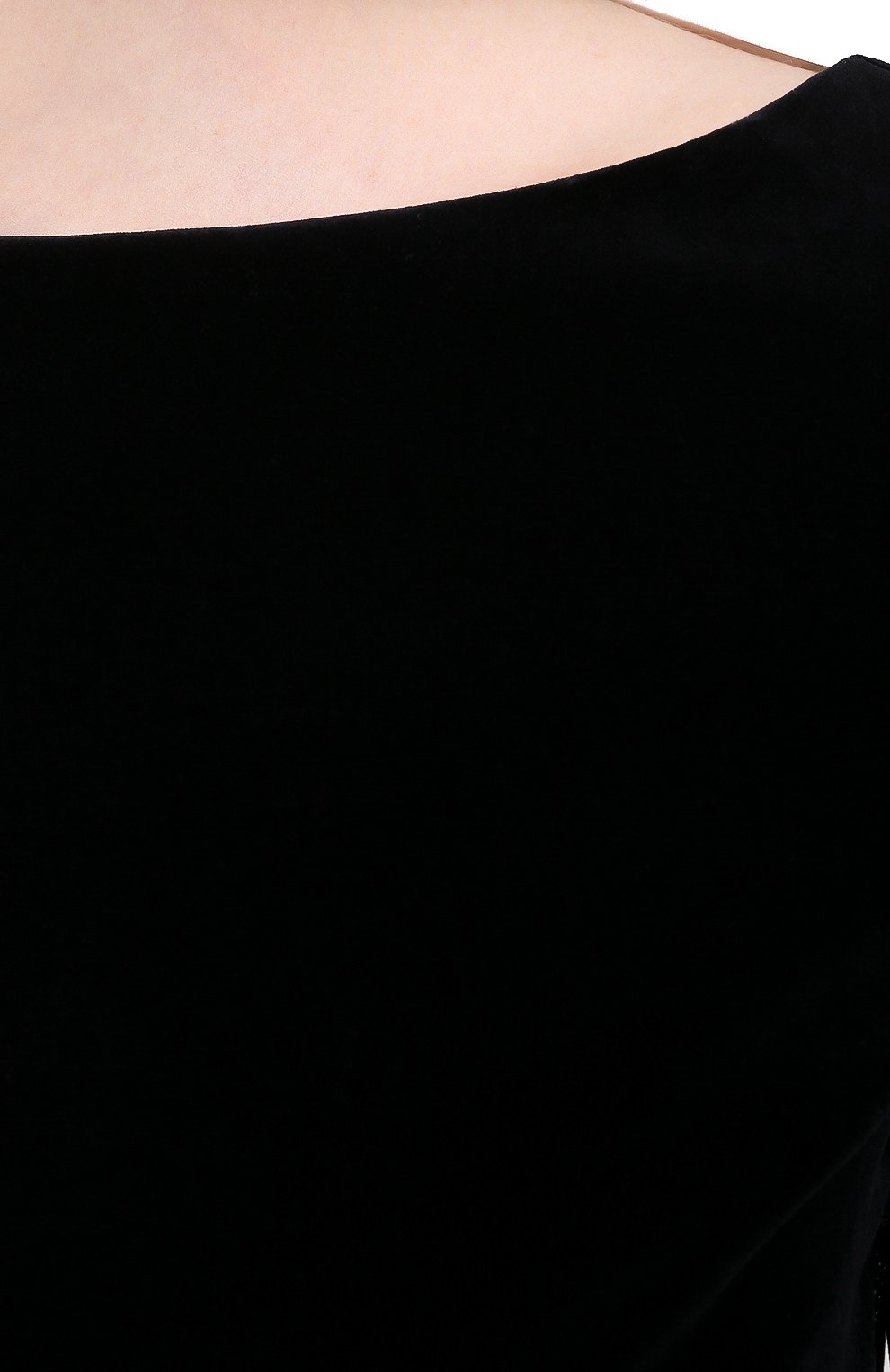 Женское хлопковое платье GUCCI черного цвета, арт. 642547/ZJV75 | Фото 7 (Рукава: Длинные; Стили: Гламурный; Длина Ж (юбки, платья, шорты): Мини; Случай: Повседневный; Региональные ограничения белый список (Axapta Mercury): RU; Материал сплава: Проставлено; Материал внешний: Хлопок; Материал подклада: Синтетический материал; Драгоценные камни: Проставлено; Женское Кросс-КТ: Платье-одежда)