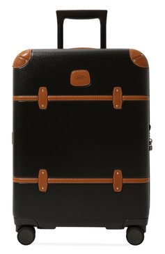 Женский дорожный чемодан bellagio BRIC`S хаки цвета, арт. BBG28301.078 | Фото 5 (Материал: Экокожа; Размер: large)