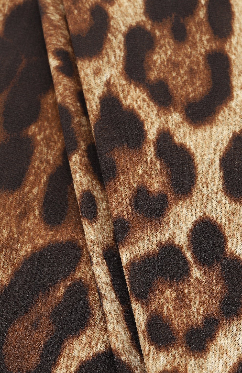 Женские колготки DOLCE & GABBANA леопардового цвета, арт. 04A75T/0NN60 | Фото 2 (Материал внешний: Синтетический материал; Материал сплава: Проставлено; Нос: Не проставлено)