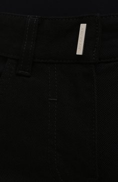 Женские джинсы GIVENCHY черного цвета, арт. BW50QH50MQ | Фото 5 (Кросс-КТ: Деним; Длина (брюки, джинсы): Стандартные; Материал внешний: Хлопок; Стили: Спорт-шик; Силуэт Ж (брюки и джинсы): Узкие)