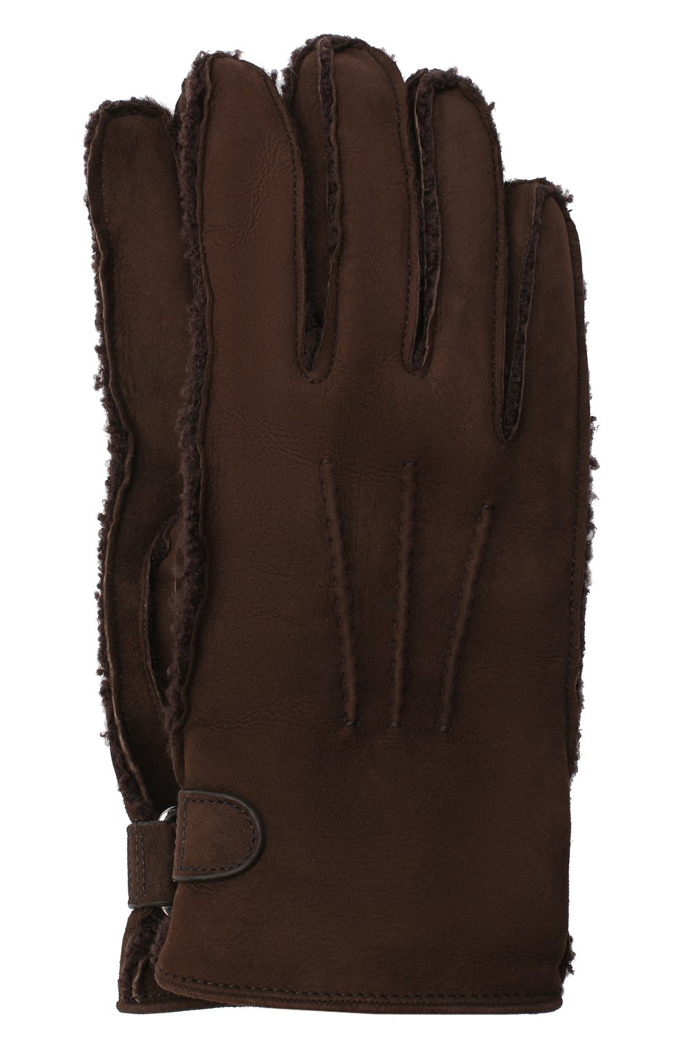 Мужские замшевые перчатки BRIONI темно-коричневого цвета, арт. 05SI0L/09727 | Фото 1 (Материал: Замша, Натуральная кожа; Региональные ограничения белый список (Axapta Mercury): RU; Кросс-КТ: Пуховик; Мужское Кросс-КТ: Кожа и замша)