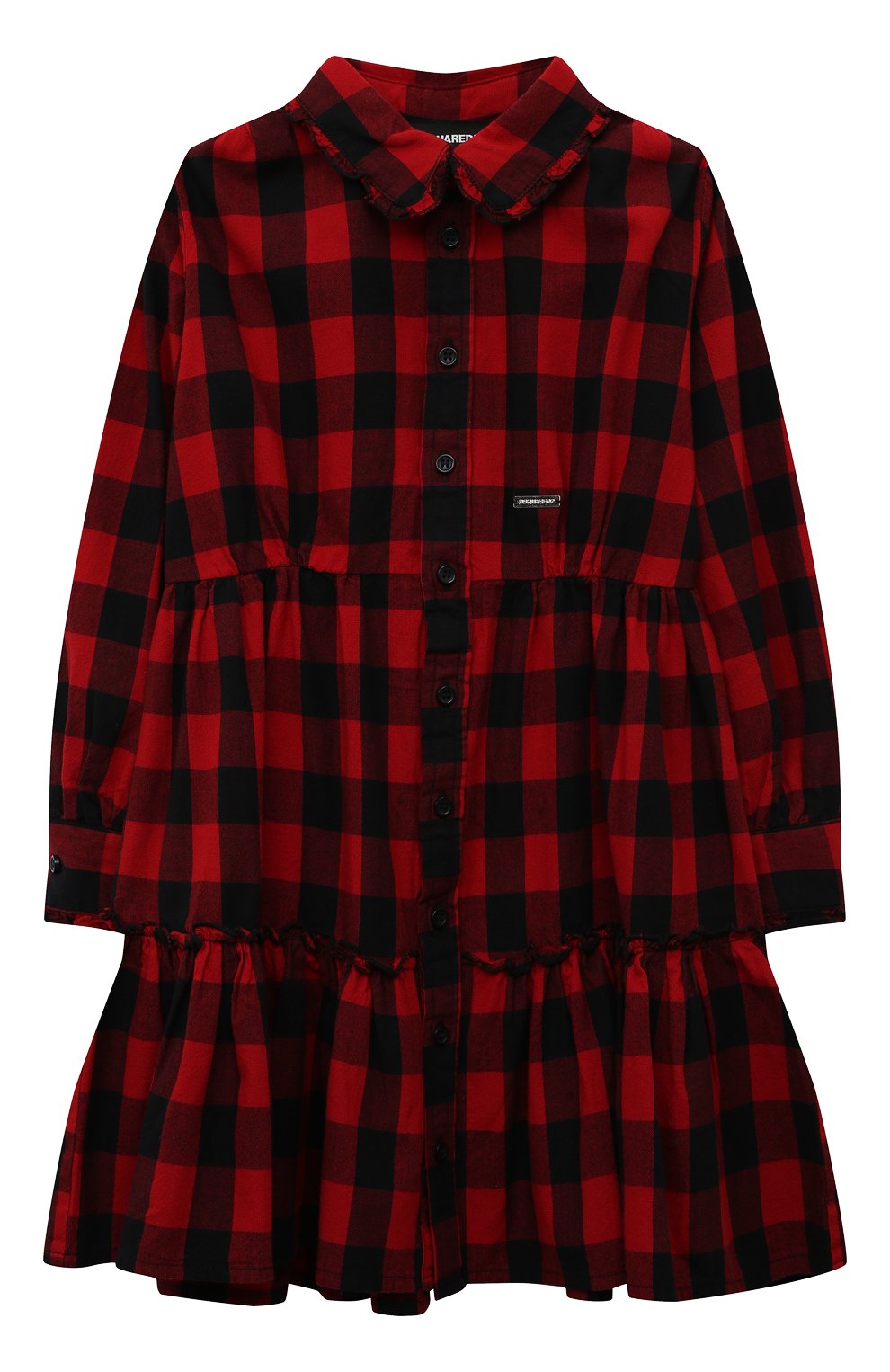 Хлопковое платье Dsquared2 DQ1192-D0A0M