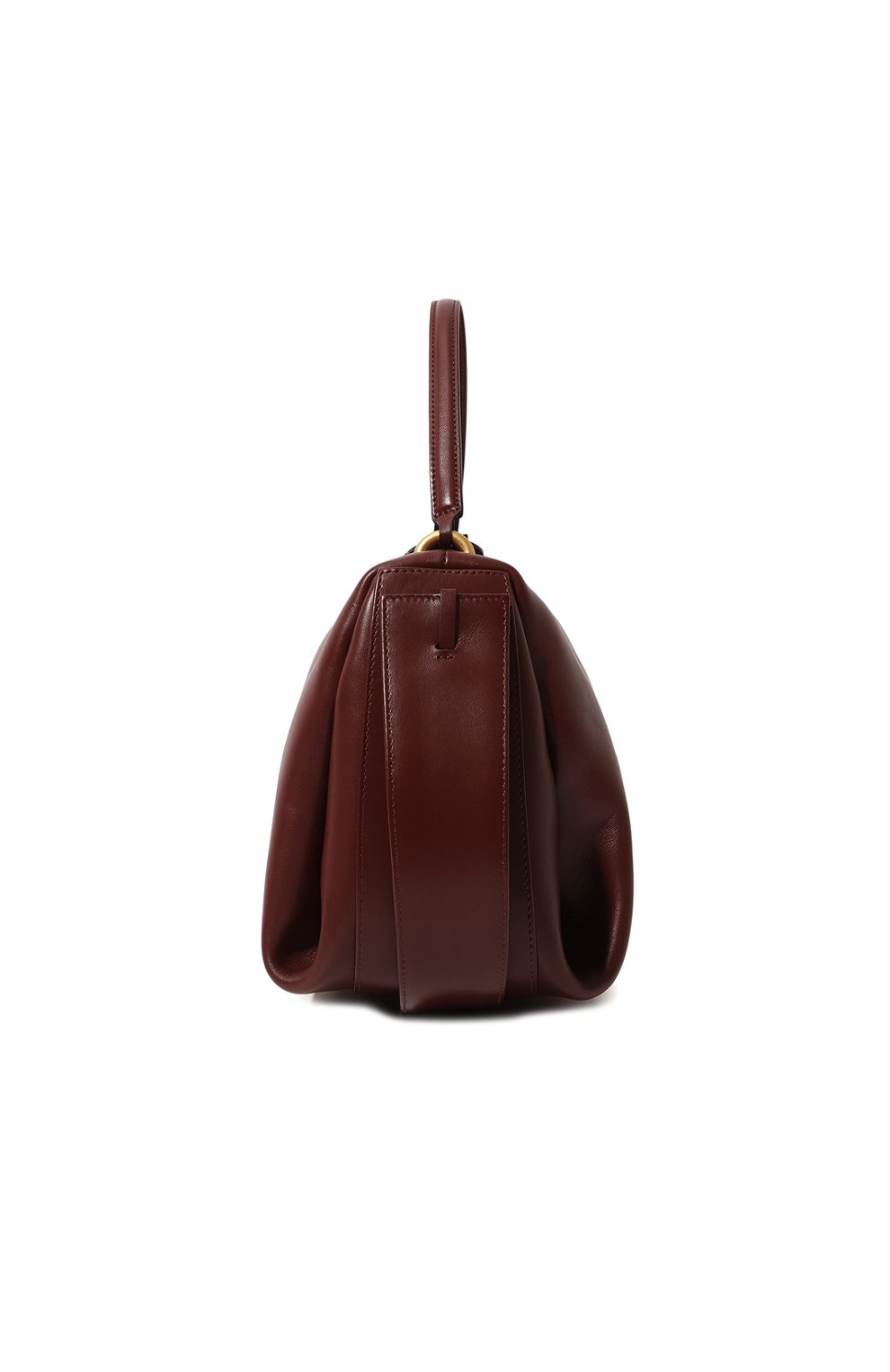 Женская сумка scorpius NEOUS бордового цвета, арт. 00017A | Фото 4 (Сумки-технические: Сумки top-handle; Материал: Натуральная кожа; Материал сплава: Проставлено; Драгоценные камни: Проставлено; Размер: large)