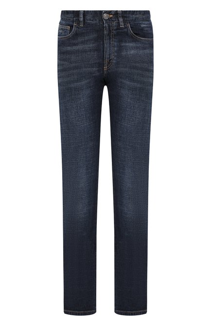 Мужские джинсы BRIONI темно-синего цвета по цене 74850 руб., арт. SPNJ0L/P9D38/STELVI0 | Фото 1