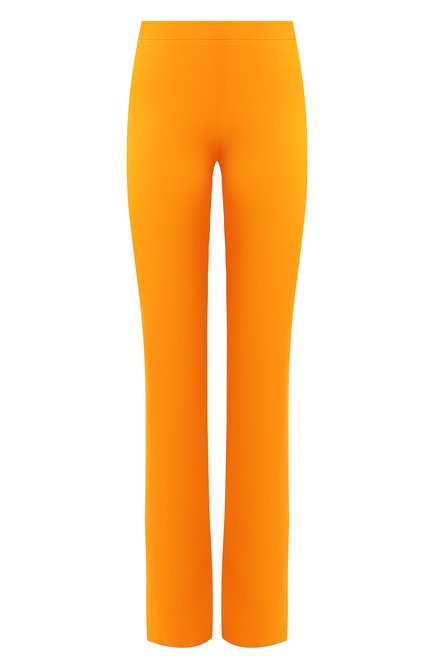 Женские брюки VERSACE оранжевого цвета по цене 59450 руб., арт. A85357/A220957 | Фото 1