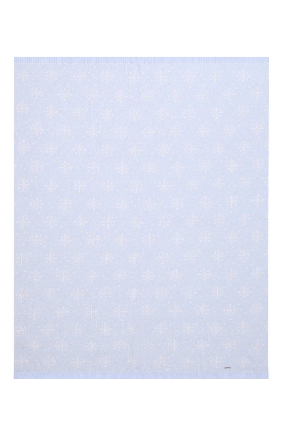 Детского шерстяное одеяло IL TRENINO голубого цвета, арт. 21 5619 | Фото 3 (Материал: Текстиль, Шерсть)