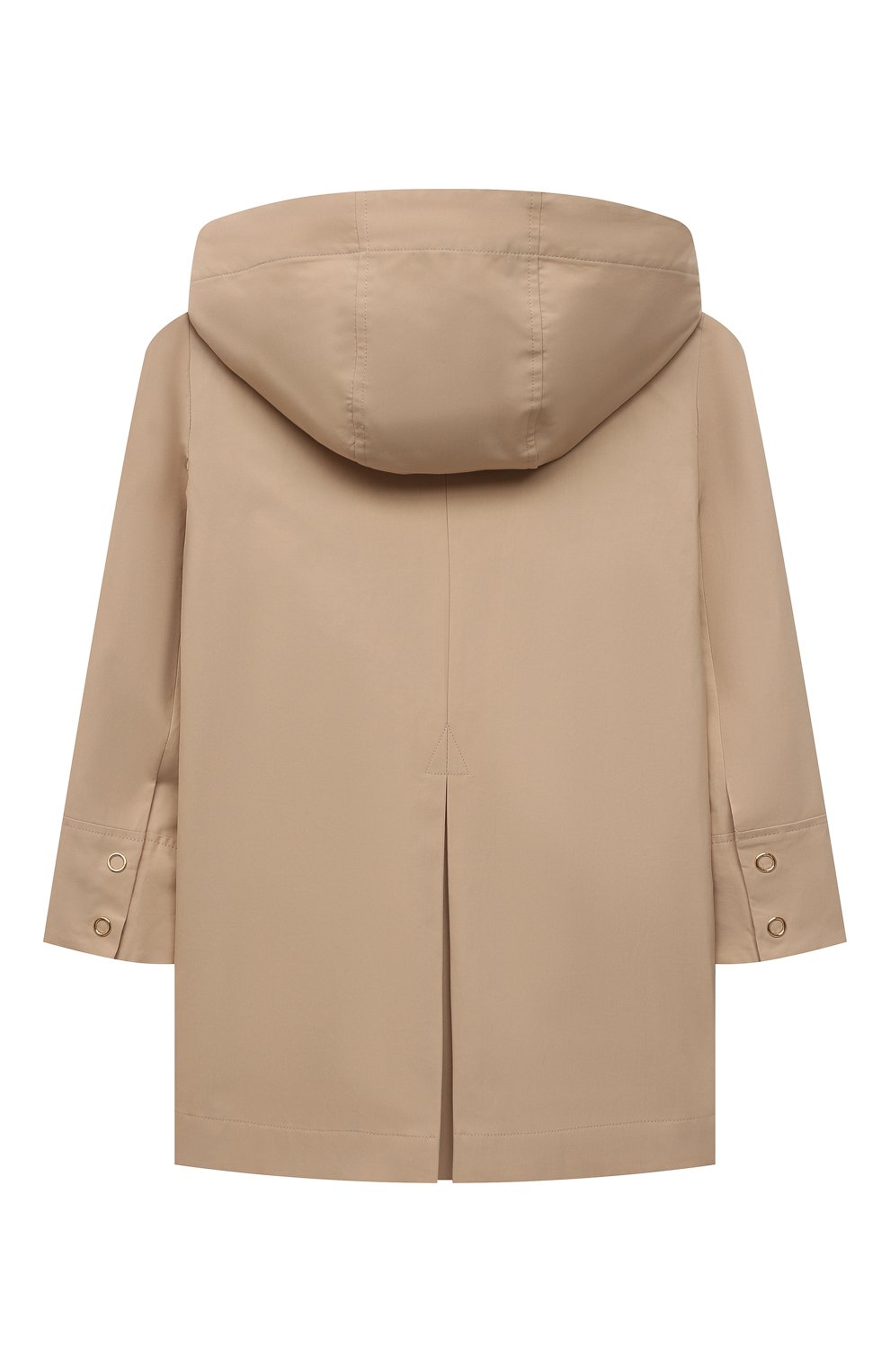 Детский хлопковый тренч BURBERRY бежевого цвета, арт. 8047977 | Фото 2 (Рукава: Длинные; Материал сплава: Проставлено; Материал внешний: Хлопок; Материал подклада: Синтетический материал; Кросс-КТ: Демисезон; Драгоценные камни: Проставлено; Ростовка одежда: 10 - 11 лет | 140 - 146см, 12 лет | 152 см, 16 лет | 164 см, 3 года | 98 см, 4 года | 104 см, 6 лет | 116 см, 8 лет | 128 см)