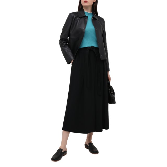 фото Кожаная куртка loro piana