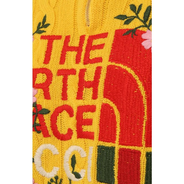 фото Шерстяной свитер the north face x gucci gucci