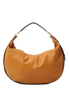 Женская сумка oyster hobo large BORBONESE коричневого цвета, арт. 923739 | Фото 1 (Сумки-технические: Сумки top-handle; Материал: Натуральная кожа; Размер: large)