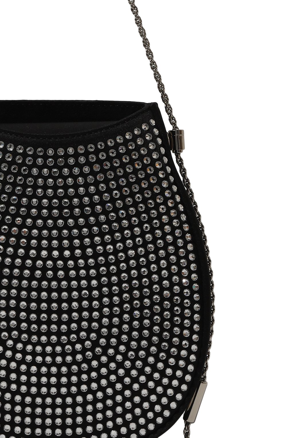 Женская сумка corvus NEOUS черного цвета, арт. 00040CD01 | Фото 5 (Сумки-технические: Сумки top-handle; Материал сплава: Проставлено; Размер: mini; Материал: Текстиль; Драгоценные камни: Проставлено)