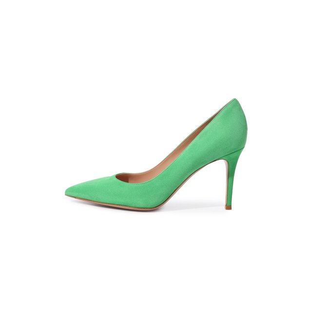 Замшевые туфли Gianvito 85 Gianvito Rossi  G24580.85RIC.CAMGREE Фото 4