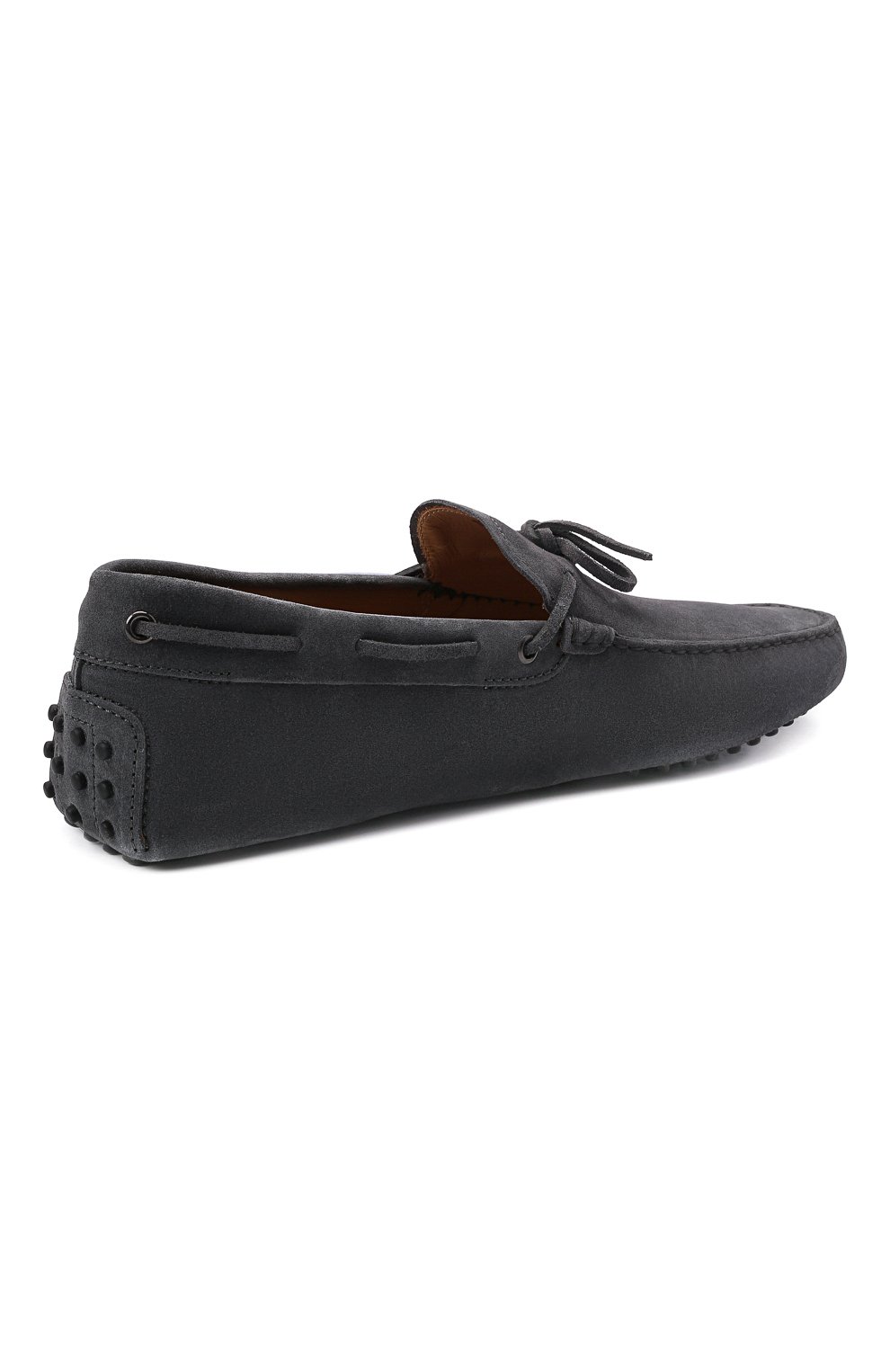 Мужские замшевые мокасины TOD’S серого цвета, арт. XXM0GW05470RE0 | Фото 4 (Материал внутренний: Натуральная кожа; Региональные ограничения белый список (Axapta Mercury): RU; Материал сплава: Проставлено; Нос: Не проставлено; Материал внешний: Замша; Стили: Кэжуэл; Длина стельки: 29, 29,4, 29,8, 30,3, 30,7, 25,7, 26,1, 26,5, 26,9, 27,4, 27,8, 28,2, 28,6)