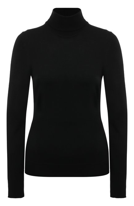 Женская шерстяная водолазка BOSS черного цвета по цене 21600 руб., арт. 50493846 | Фото 1