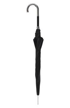 Мужской зонт-трость PASOTTI OMBRELLI черного цвета, арт. 478/RAS0 1094/1/M31 | Фото 4 (Материал: Текстиль, Синтетический материал, Металл)