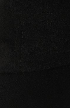 Женская бейсболка из шерсти и кашемира MANZONI24 черного цвета, арт. 22M405-DB1 | Фото 4 (Материал: Текстиль, Кашемир, Шерсть; Материал сплава: Проставлено; Нос: Не проставлено)
