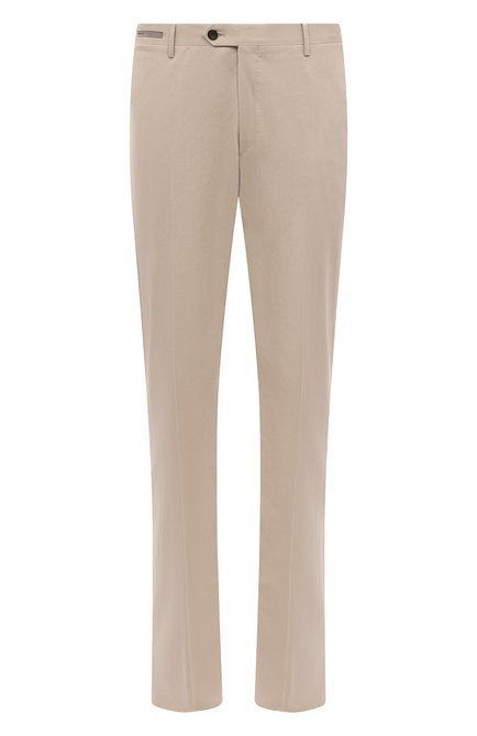 Мужские брюки из хлопка и кашемира CORNELIANI светло-бежевого цвета по цене 65900 руб., арт. 934B02-9314510 | Фото 1