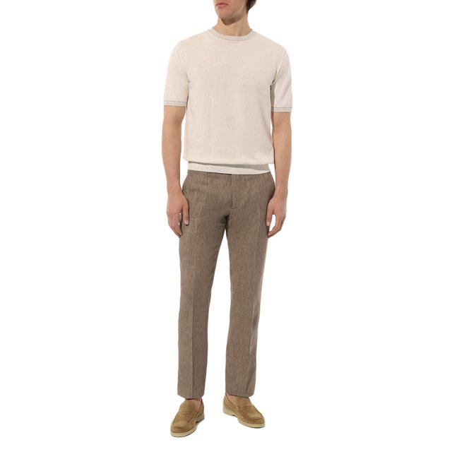 фото Льняные брюки berwich