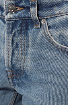Женские джинсы ARMARIUM голубого цвета, арт. ARS23P007/DE01 | Фото 5 (Кросс-КТ: Деним; Длина (брюки, джинсы): Стандартные; Материал внешний: Хлопок, Деним; Силуэт Ж (брюки и джинсы): Слим; Стили: Кэжуэл)
