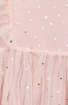 Женский платье STELLA MCCARTNEY светло-розового цвета, арт. TS1311 | Фото 3 (Материал внешний: Синтетический материал; Материал сплава: Проставлено; Нос: Не проставлено; Ростовка одежда: 9 мес | 74 см, 12 мес | 80 см, 18 мес | 86 см, 24 мес | 92 см, 3 мес | 62 см, 6 мес | 68 см)