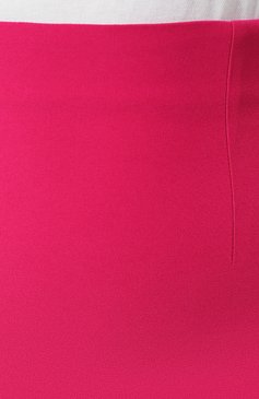 Женская юбка-карандаш ALEXANDER MCQUEEN розового цвета, арт. 584714/QEAAA | Фото 5 (Материал внешний: Синтетический материал, Вискоза; Женское Кросс-КТ: Юбка-одежда; Материал подклада: Синтетический материал; Длина Ж (юбки, платья, шорты): До колена; Статус проверки: Проверена категория)