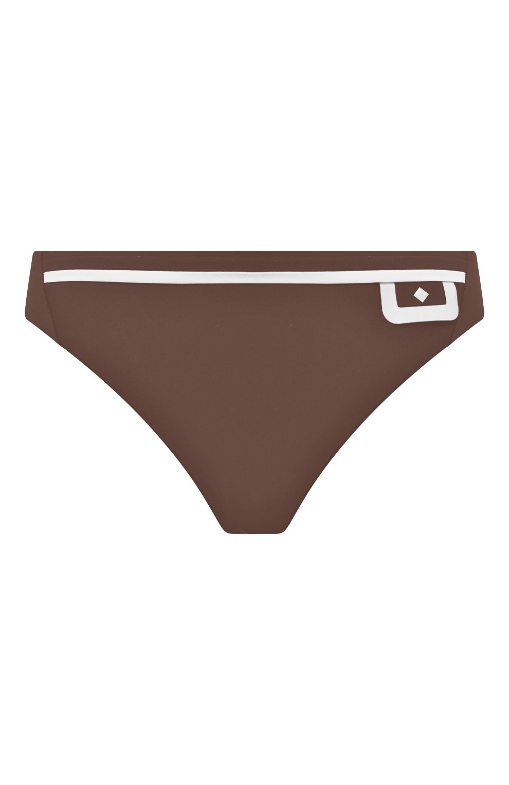 Женский плавки-бикини LISE CHARMEL коричневого цвета, арт. ABA0334 | Фото 1 (Женское Кросс-КТ: Раздельные купальники; Материал внешний: Синтетический материал)