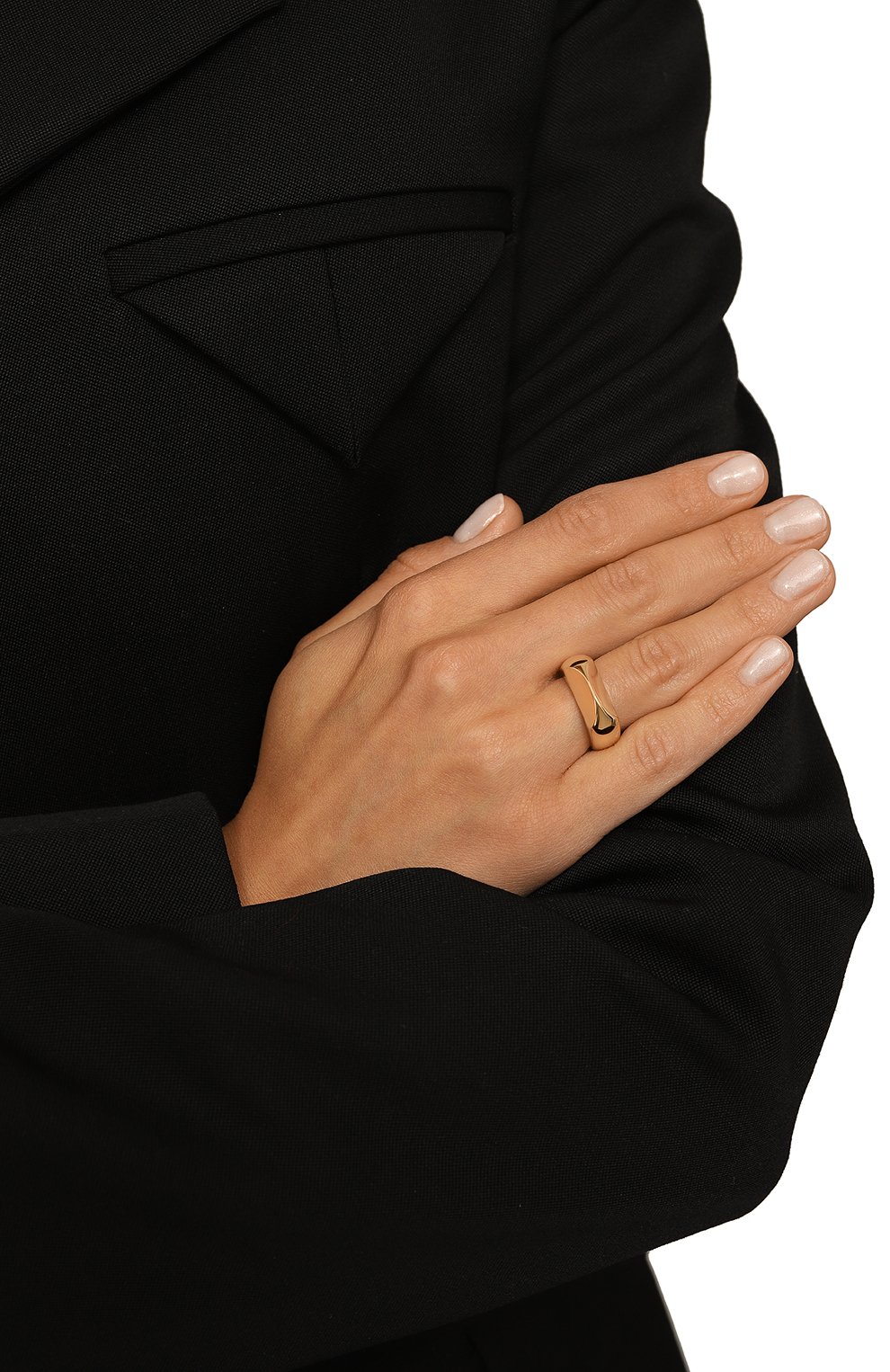 Женское кольцо GOHAR золотого цвета, арт. R-5-SYG | Фото 2 (Материал: Серебро)