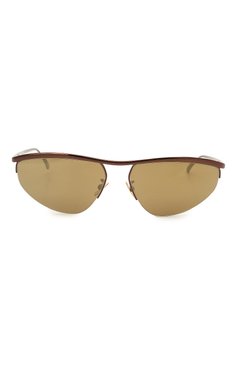 Женские солнцезащитные очки BOTTEGA VENETA коричневого цвета, арт. BV1091S | Фото 4 (Региональные ограничения белый список (Axapta Mercury): RU; Тип очков: С/з; Очки форма: Узкие)