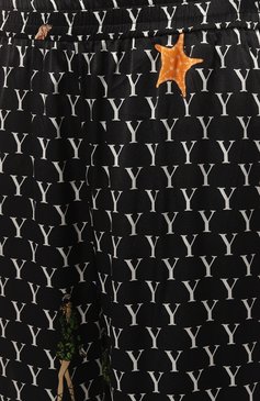 Женские шелковые брюки YANINA черного цвета, арт. 0-2483 | Фото 5 (Силуэт Ж (брюки и джинсы): Широкие; Материал внешний: Шелк; Стили: Гламурный; Длина (брюки, джинсы): Стандартные; Женское Кросс-КТ: Брюки-одежда; Региональные ограничения белый список (Axapta Mercury): Не проставлено; Материал сплава: Проставлено; Нос: Не проставлено; Драгоценные камни: Проставлено)