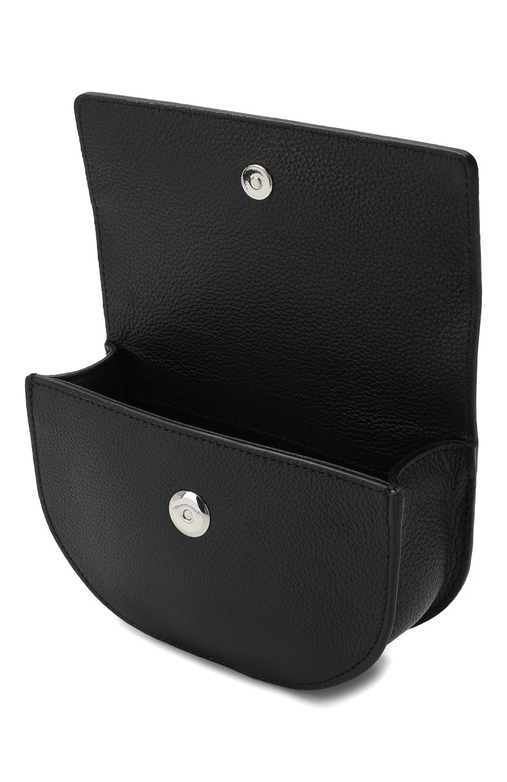 Женская поясная сумка danny COCCINELLE черного цвета, арт. E5 FV3 57 06 07 | Фото 4 (Материал: Натуральная кожа; Стили: Классический; Размер: mini; Ремень/цепочка: На ремешке)