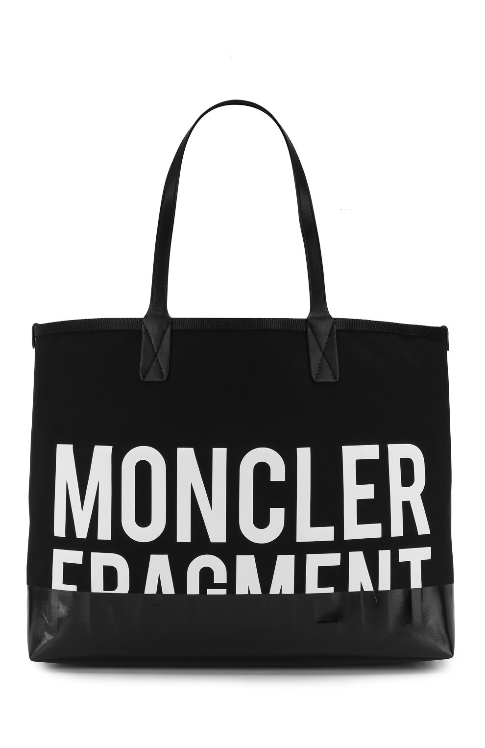 Мужская черная текстильная сумка-шопер 7 moncler fragment hiroshi ...