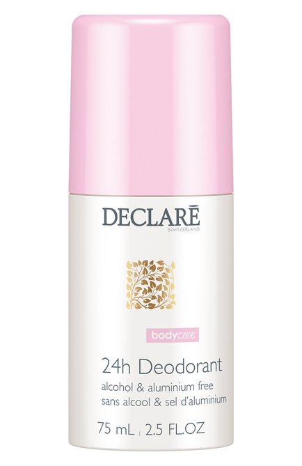 Роликовый дезодорант 24h deodorant (75ml) DECLARE бесцветного цвета, арт. 714 | Фото 1 (Статус проверки: Проверена категория; Тип продукта: Дезодоранты; Назначение: Для тела)