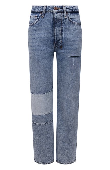 Женские джинсы KSUBI голубого цвета по цене 31450 руб., арт. 5000006912 | Фото 1