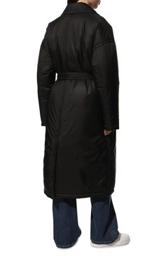 Женская утепленная куртка LEMPELIUS черного цвета, арт. 244S27/1500 | Фото 4 (Кросс-КТ: Куртка, Утепленный; Рукава: Длинные; Материал внешний: Синтетический материал; Материал сплава: Проставлено; Стили: Спорт-шик; Материал подклада: Синтетический материал; Длина (верхняя одежда): Длинные; Драгоценные камни: Проставлено)