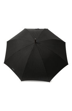 Женский зонт-трость MOSCHINO черного цвета, арт. 8509-67AUT0A | Фото 1 (Материал: Текстиль, Синтетический материал, Металл)