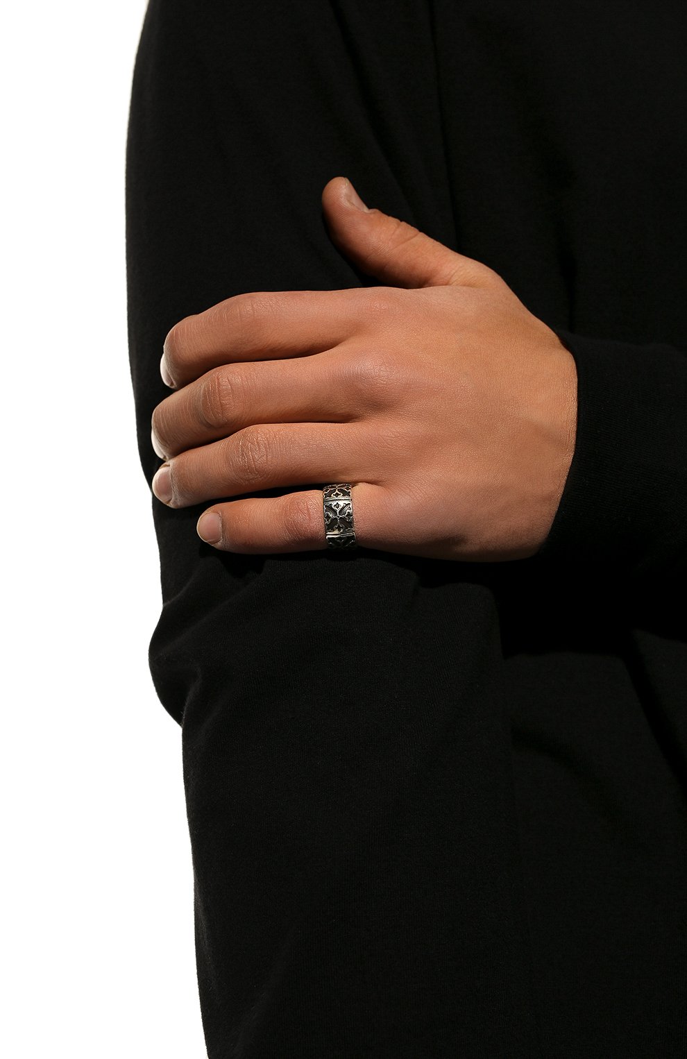 Мужское серебряное кольцо гротеск GL JEWELRY серебряного цвета, арт. M700005-S97-01 | Фото 2