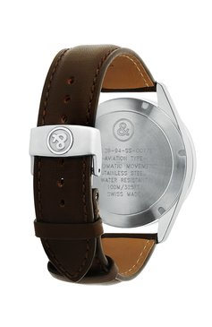 Мужские часы original beige BELL&ROSS бесцветного цвета, арт. BRV126-BEI-ST/SCA | Фото 3 (Механизм: Автомат; Материал корпуса: Сталь; Цвет циферблата: Другое)