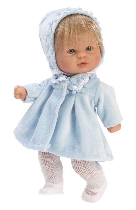 Детского кукла пупсик ASI голубого цвета, арт. 115220 | Фото 1 (Материал: Резина)