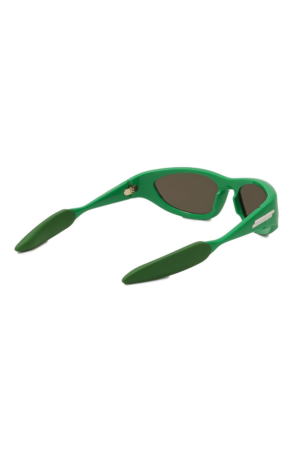 Женские солнцезащитные очки BOTTEGA VENETA зеленого цвета, арт. BV1184S 003 | Фото 5 (Кросс-КТ: С/з-унисекс; Региональные ограничения белый список (Axapta Mercury): Не проставлено; Нос: Не проставлено; Материал: Пластик; Тип очков: С/з; Оптика Гендер: оптика-унисекс; Очки форма: Прямоугольные)