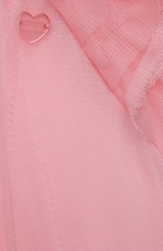 Детское платье MONNALISA розового цвета, арт. 17A902 | Фото 3 (Случай: Вечерний; Рукава: Короткие; Региональные ограничения белый список (Axapta Mercury): Не проставлено; Материал внешний: Синтетический материал; Материал сплава: Проставлено; Нос: Не проставлено; Девочки Кросс-КТ: Платье-одежда; Драгоценные камни: Проставлено; Материал подклада: Хлопок)