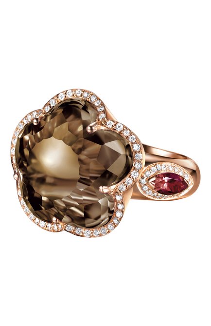 Женские кольцо PASQUALE BRUNI бесцветного цвета, арт. 14565R | Фото 1 (Материал сплава: Розовое золото; Драгоценные камни: Бриллианты)