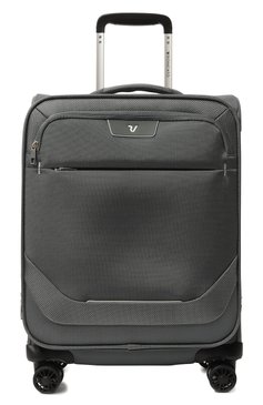 Мужской дорожный чемодан joy small RONCATO серого цвета, арт. 41621322 | Фото 6 (Материал: Текстиль; Размер: large; Ограничения доставки: oversized)