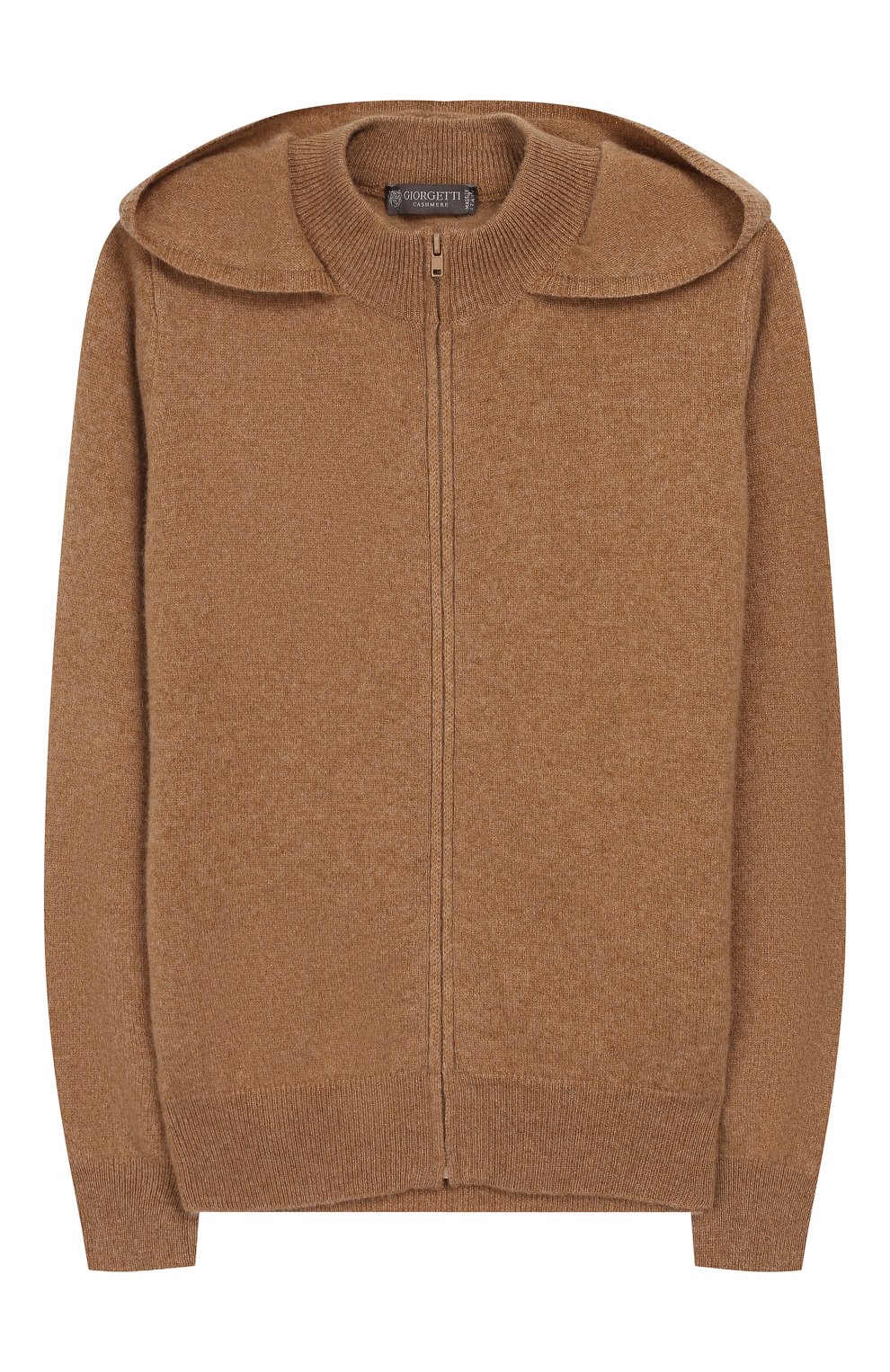 Детский кашемировая толстовка GIORGETTI CASHMERE бежевого цвета, арт. MB452/8A-14A | Фото 1 (Материал внешний: Шерсть, Кашемир; Рукава: Длинные; Девочки Кросс-КТ: Толстовка-одежда, Кардиган-одежда; Материал внутренний: Не назначено; Материал сплава: Проставлено; Драгоценные камни: Проставлено; Статус проверки: Проверена категория; Ростовка одежда: 10 - 11 лет | 140 - 146см, 12 лет | 152 см)
