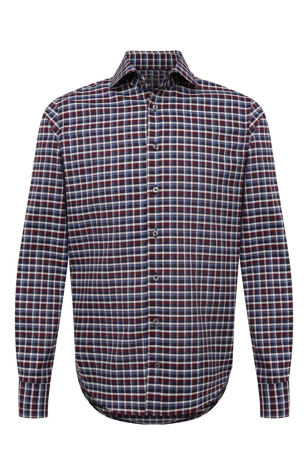 Мужская бордовая хлопковая рубашка VAN LAACK купить в интернет-магазине ...