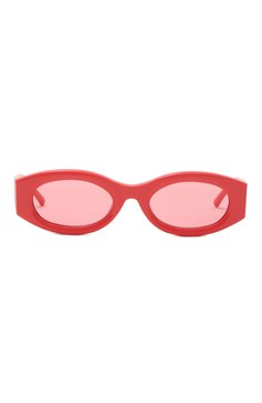Ж енские солнцезащитные очки THE ATTICO розового цвета, арт. ATTIC038C4SUN | Фото 3 (Региональные ограничения белый список (Axapta Mercury): Не проставлено; Нос: Не проставлено; Материал: Пластик; Тип очков: С/з; Оптика Гендер: оптика-женское; Очки форма: Овальные)
