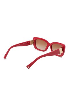 Женские солнцезащитные очки VALENTINO красного цвета, арт. 4096-511013 | Фото 4 (Региональные ограничения белый список (Axapta Mercury): RU; Тип очков: С/з; Оптика Гендер: оптика-же нское; Очки форма: Прямоугольные)