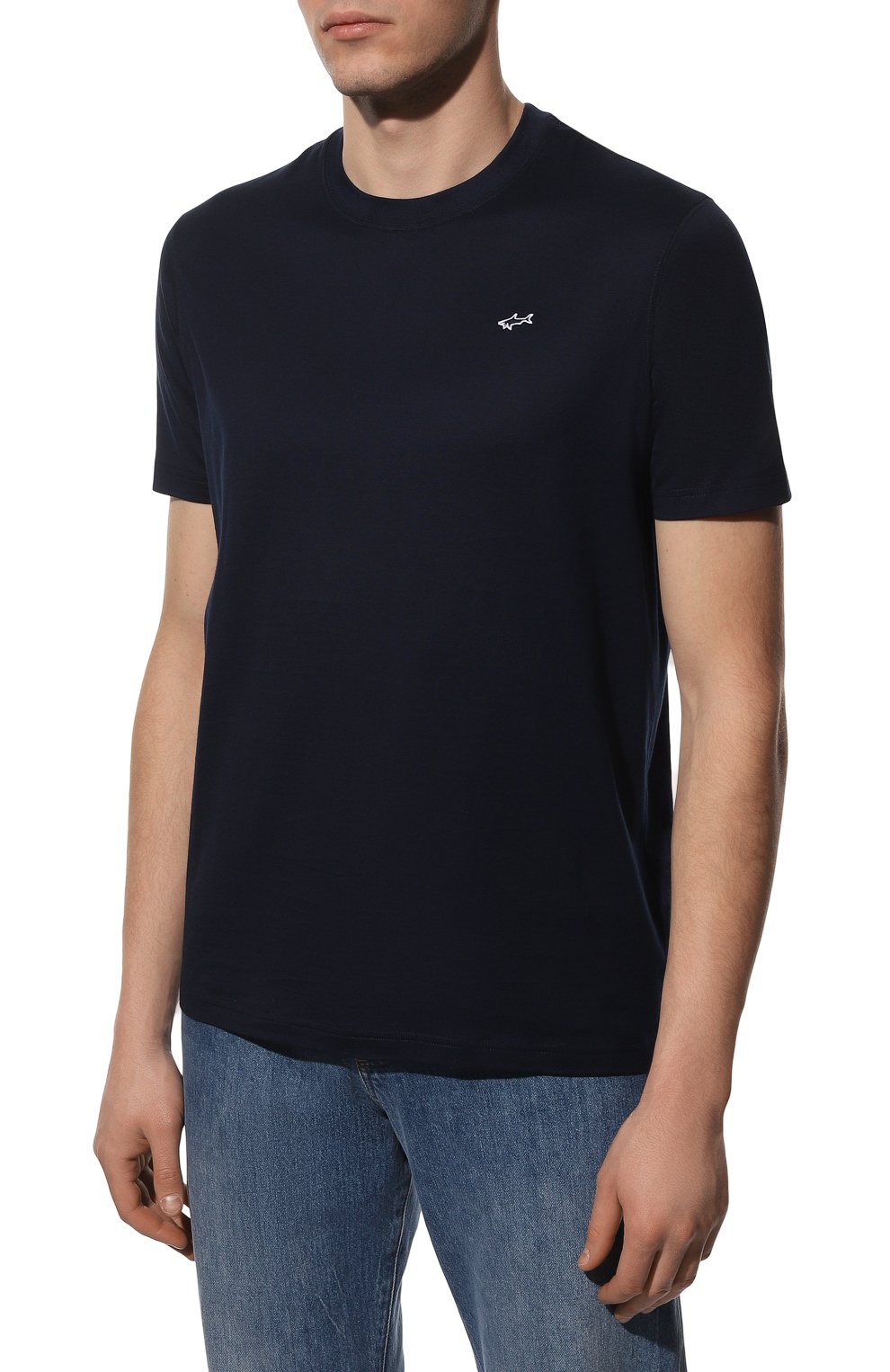 Хлопковая футболка Paul&Shark  C0P1092 Фото 3