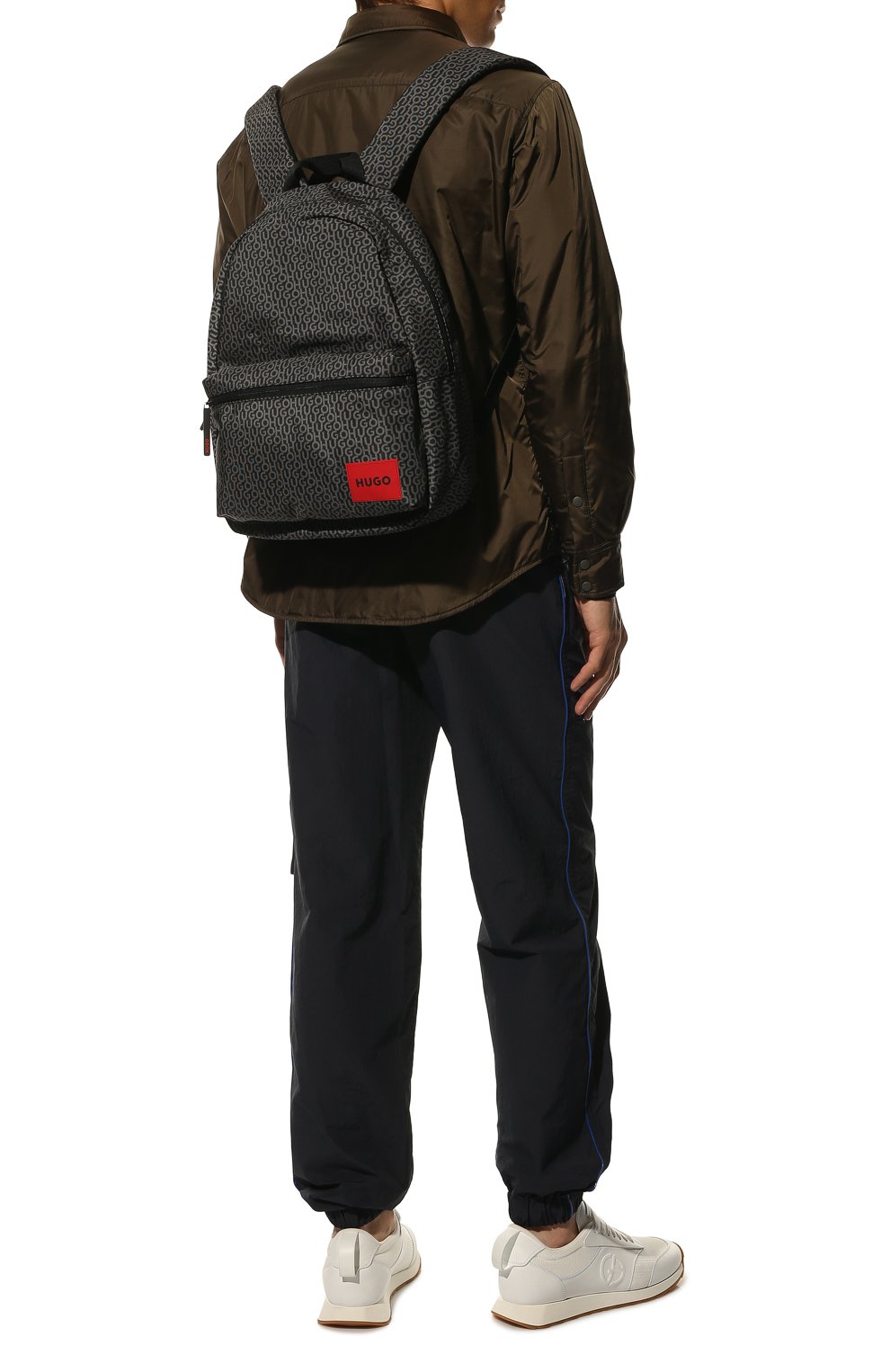 Текстильный рюкзак HUGO 50475036, цвет чёрный, размер NS - фото 7