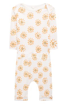 Детский комплект из лонгслива и брюк STELLA MCCARTNEY белого цвета, арт. 602289/SQJ09 | Фото 1 (Кросс-КТ НВ: Костюм; Материал сплава: Проставлено; Нос: Не проставлено; Материал внешний: Хлопок; Ростовка одежда: 9 мес | 74 см, 12 мес | 80 см, 18 мес | 86 см, 24 мес | 92 см, 0 - 3 мес | 50 - 60 см, 3 мес | 62 см, 6 мес | 68 см)