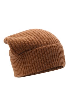 Мужская шерстяная шапка MAISON MARGIELA коричневого цвета, арт. S50TC0053/S17849 | Фото 1 (Материал: Текстиль, Шерсть; Кросс-КТ: Трикотаж)